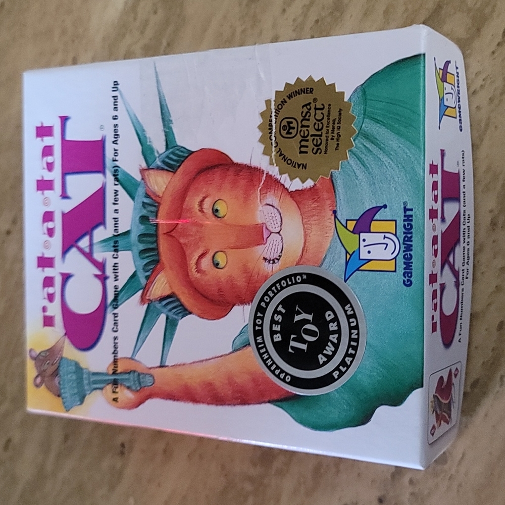 Game Wright rat a tat cat card game